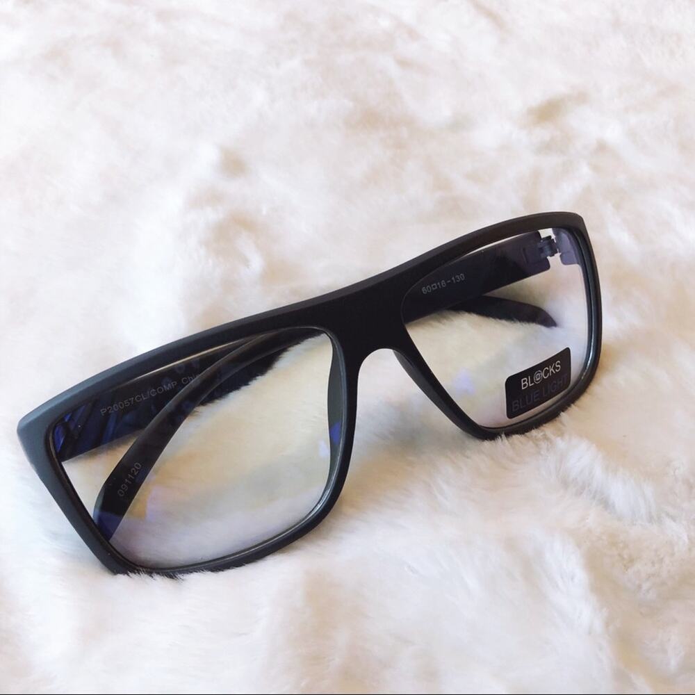 Cooper Matte Gray Computer Blue Light Glasses - Picture 3 of 9